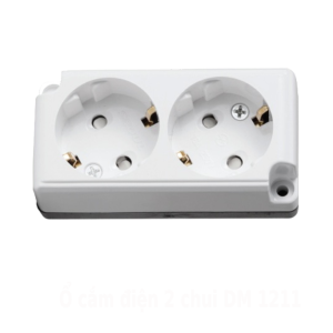 ổ cắm điện 2 chui DM 1211